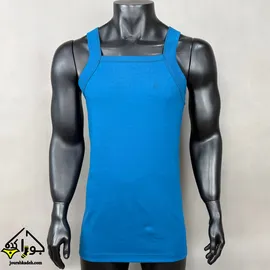 رکابی یقه خشتی SPORT FIT پنبه سوپر برند جناب رنگ کله غازی