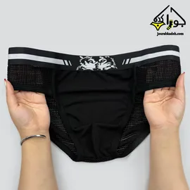 شورت اسلیپ فانتزی سوزنی طرح گرگ برند Tommy Dooyao