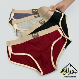 شورت اسلیپ اسکاتی طرح برجسته ژاکارد برند کاتن