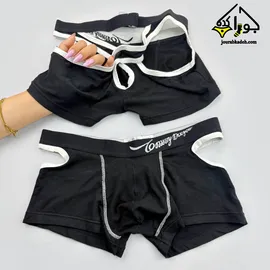 شورت نیمپا مردانه فانتزی پشت باز برند تامی دویائو Tommy Dooyao